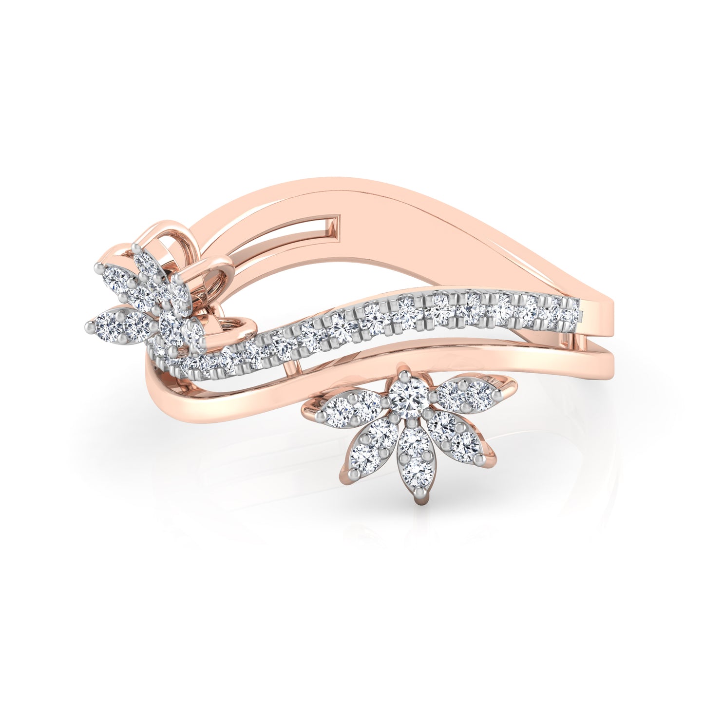 Celestial Crystal Celeste 18Kt Diamond Ring