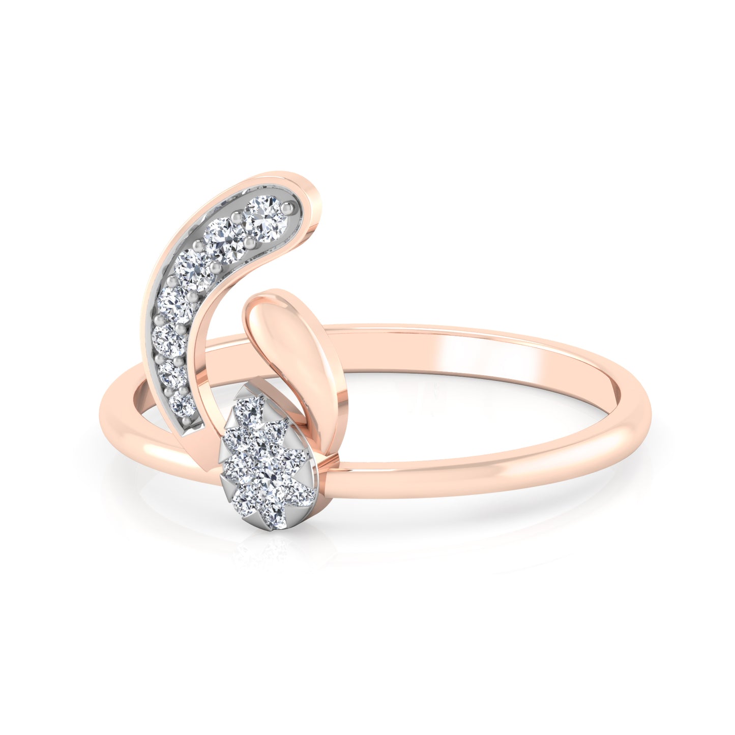 Ember Embrace Everlasting 14Kt Diamond Ring