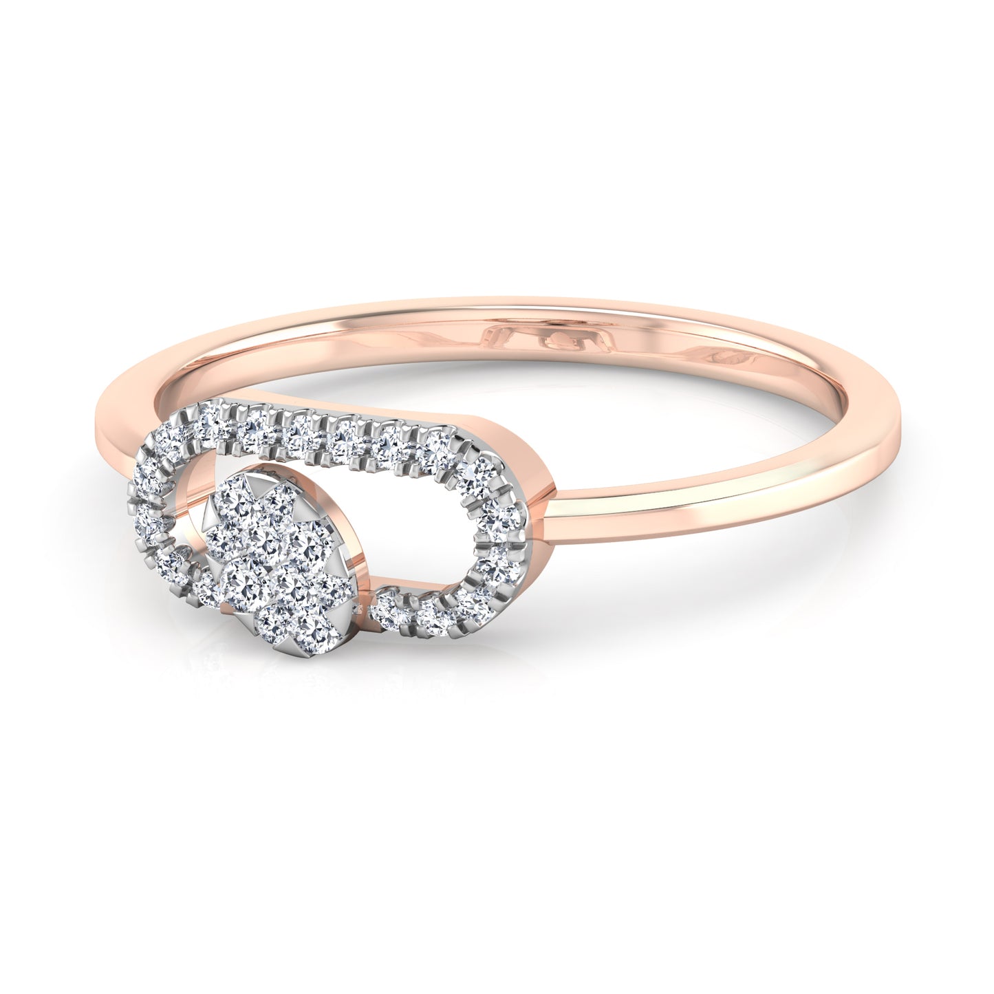 Twilight Tapestry 18Kt Diamond Ring