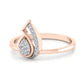 Aurora Azura Attraction 18Kt Diamond Ring