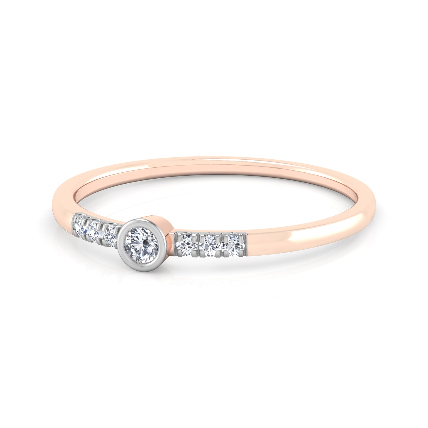 Oceanic 14Kt Diamond Ring