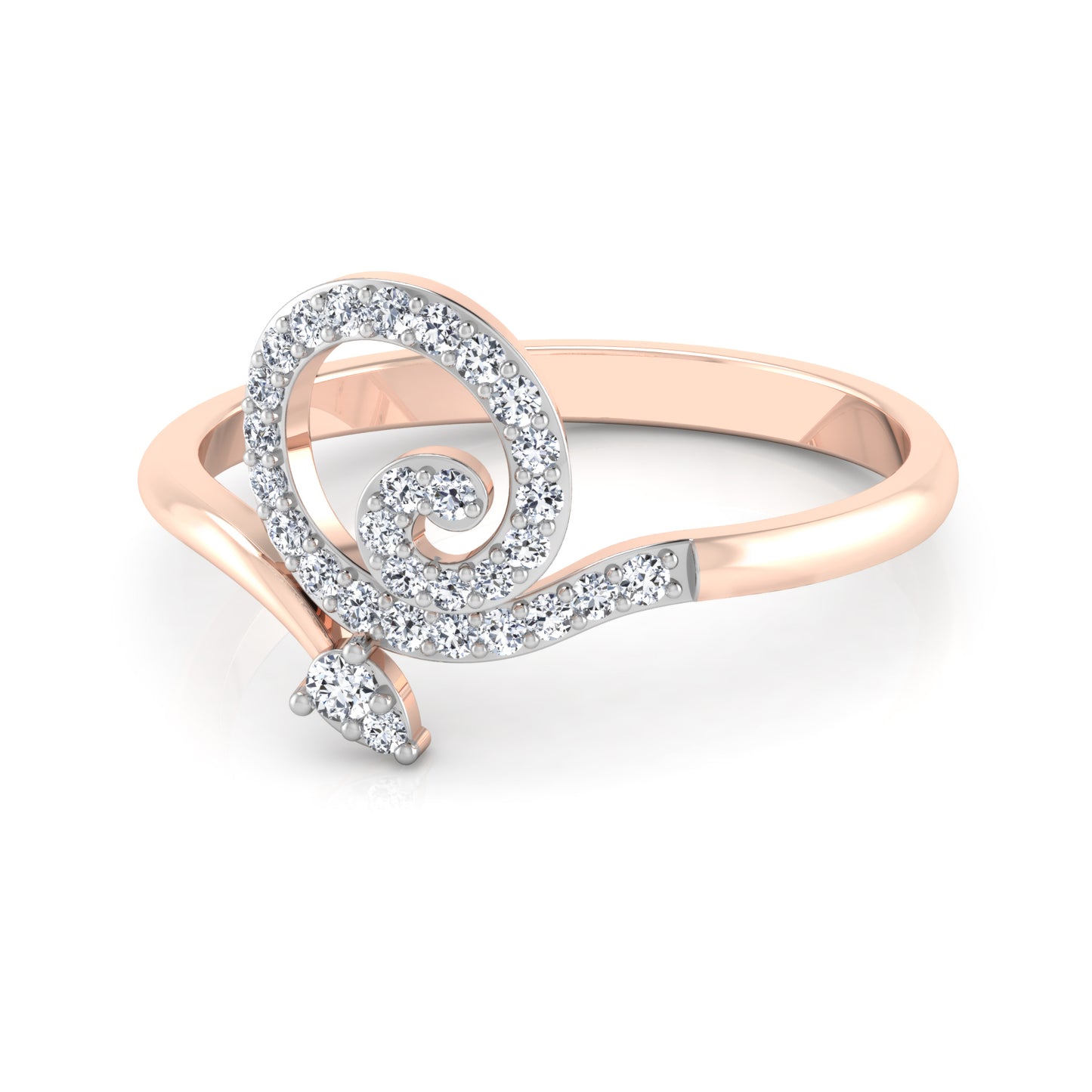Moonlit Majesty Mosaic 18Kt Diamond Ring
