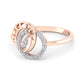 Opulence 14Kt Diamond Ring