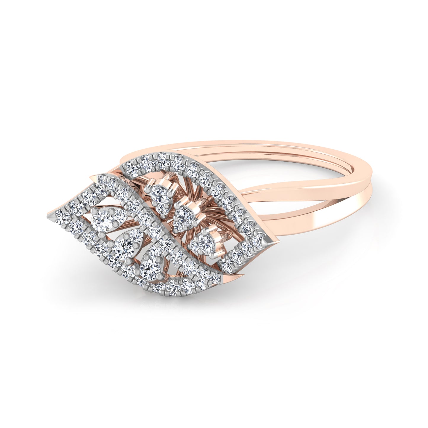 Regal Ruby Radiance 18Kt Diamond Ring