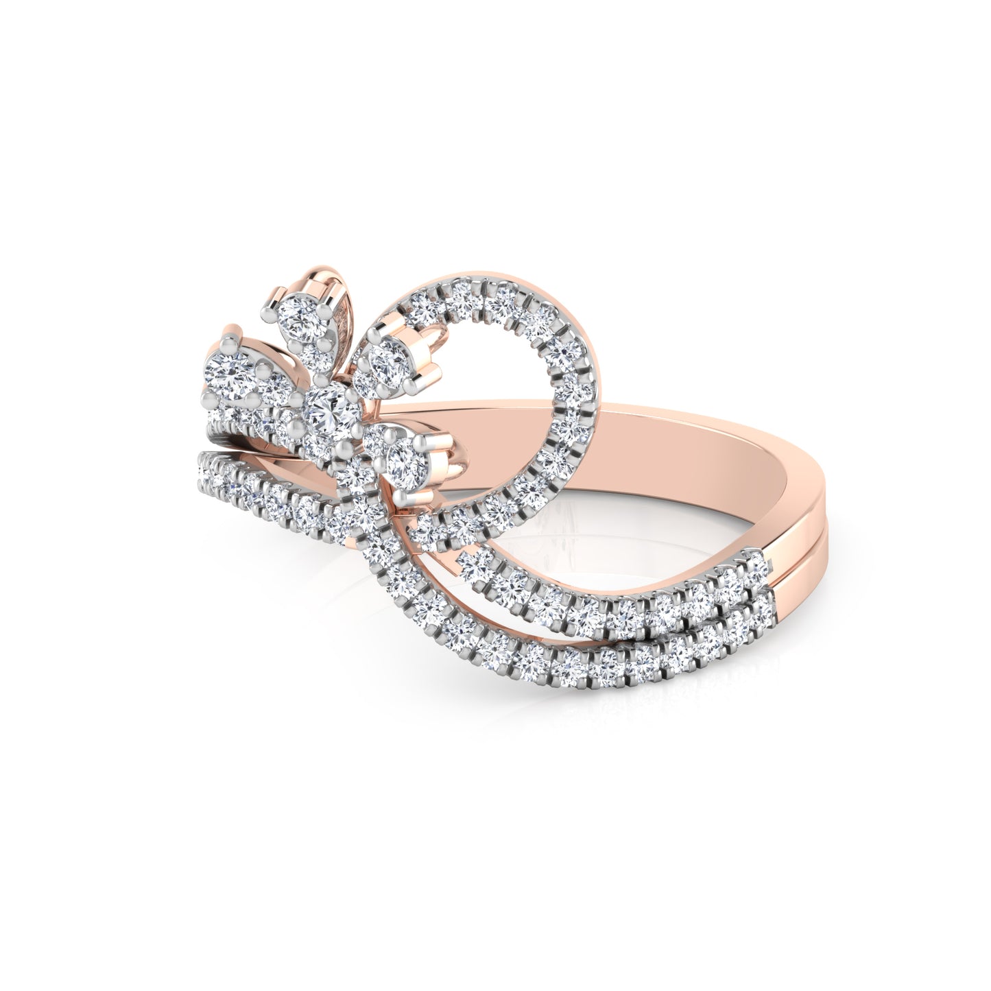 Ethereal Enchantment Elegance 14Kt Diamond Ring