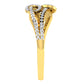 Glistening Galaxy 18Kt Diamond Ring