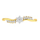 Shimmering Stardust Sparkle 18Kt Diamond Ring