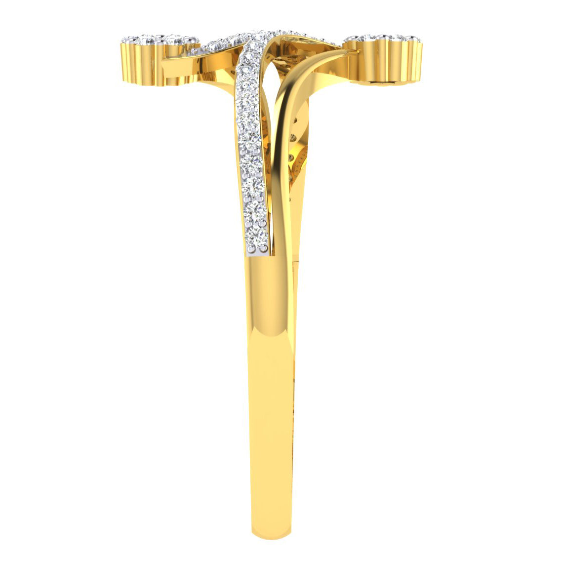 Ember Enchantment Essence 14Kt Diamond Ring