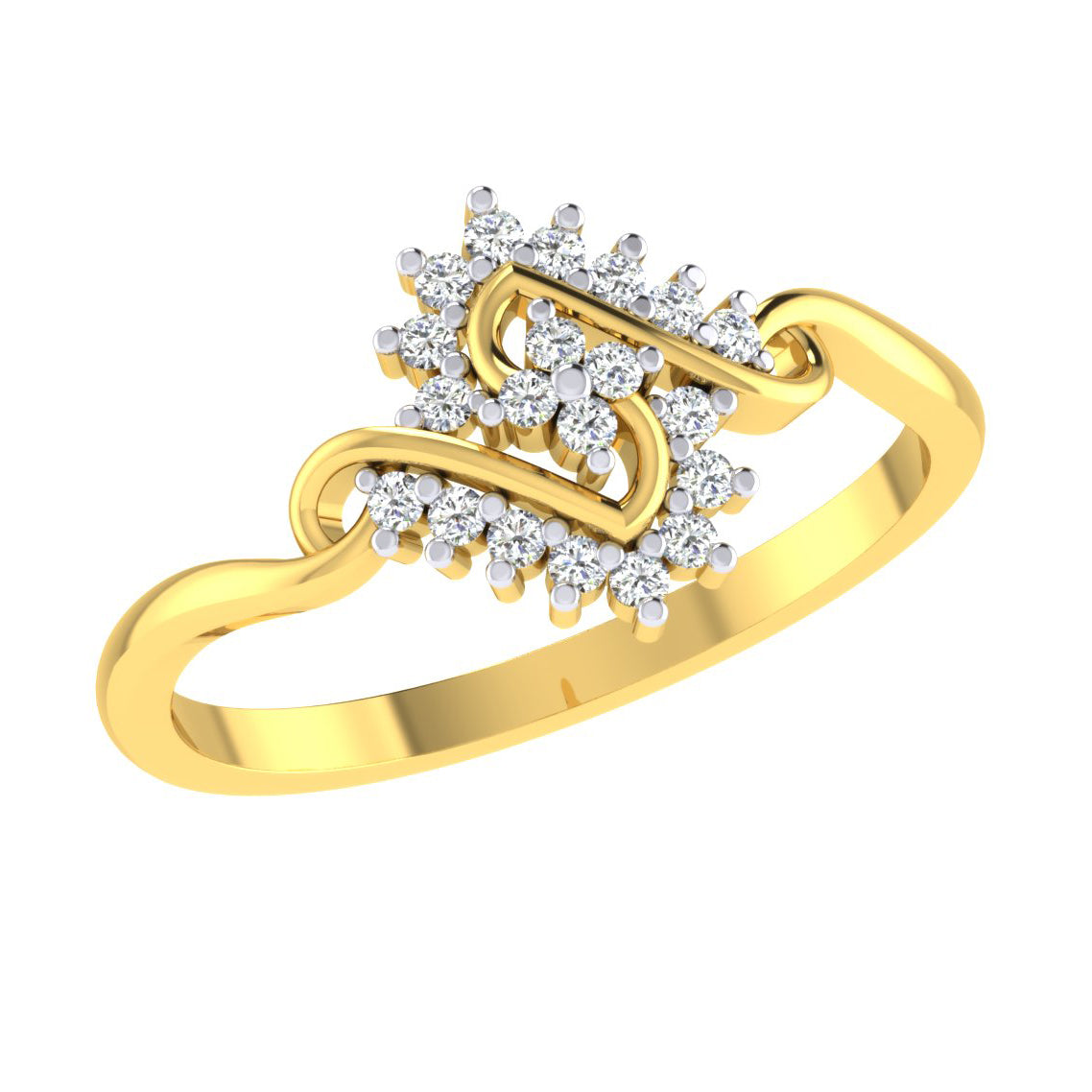 Blushing Brook 14Kt Diamond Ring