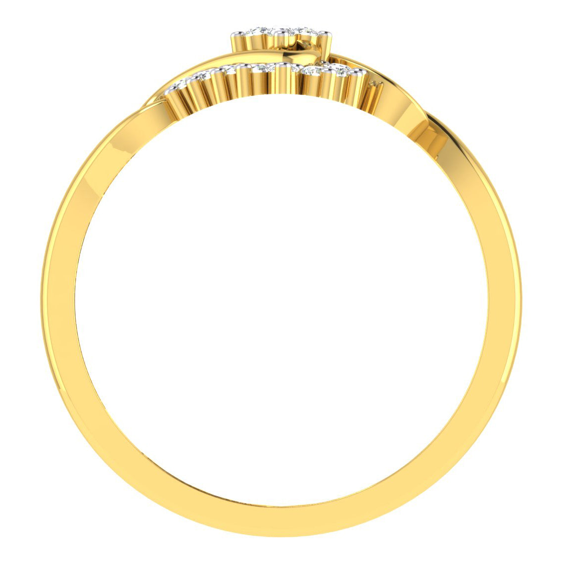 Blushing Brook 14Kt Diamond Ring