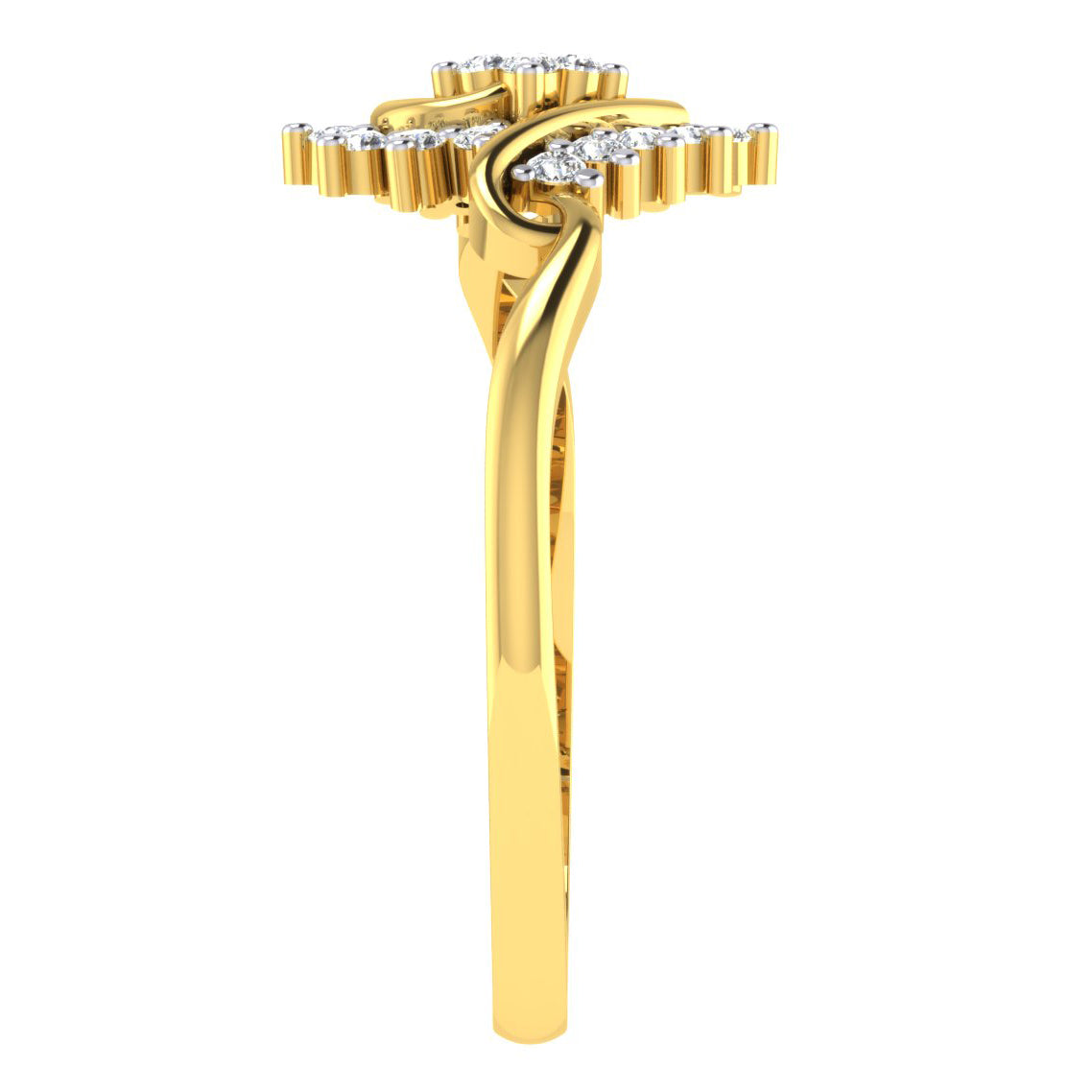 Blushing Brook 14Kt Diamond Ring