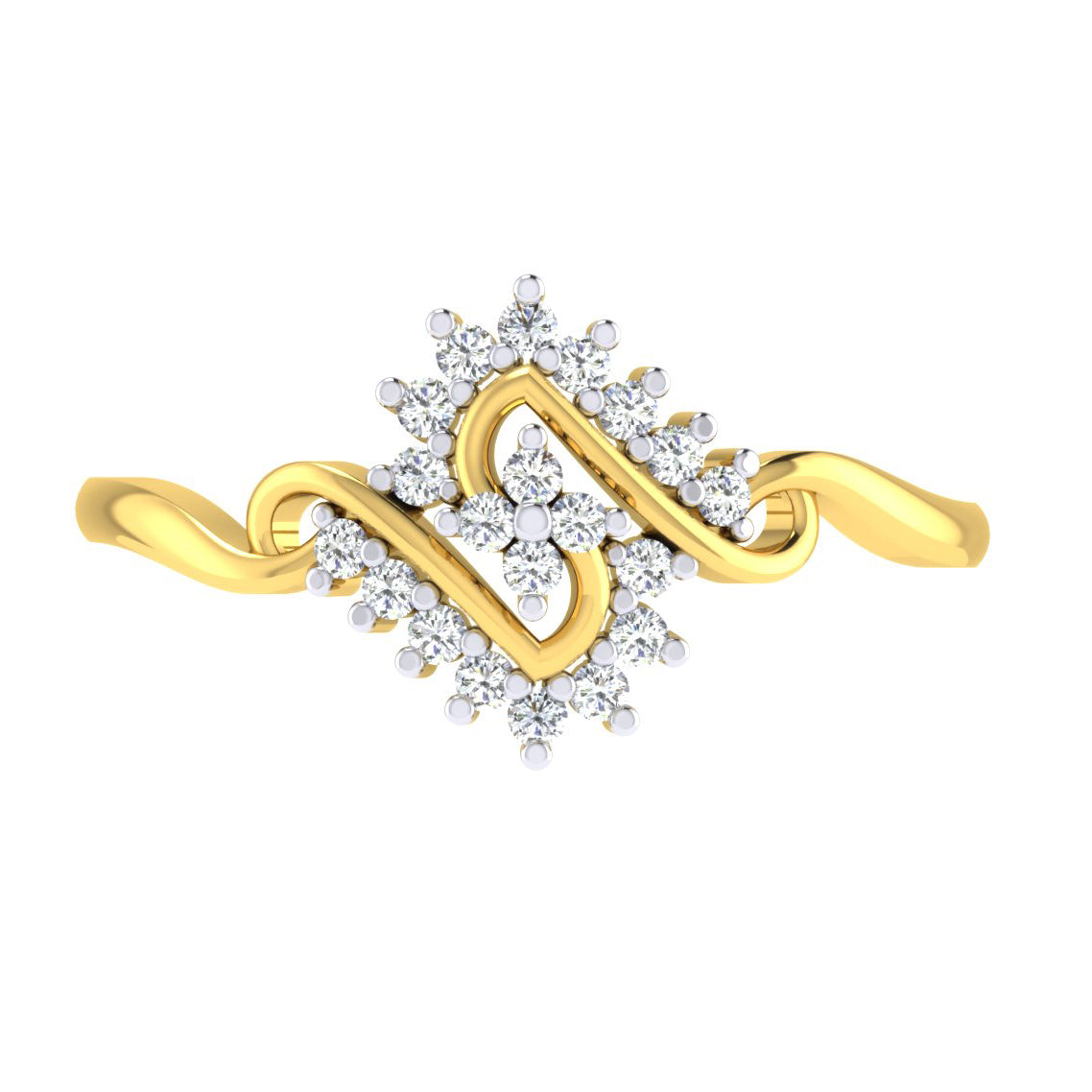 Blushing Brook 14Kt Diamond Ring